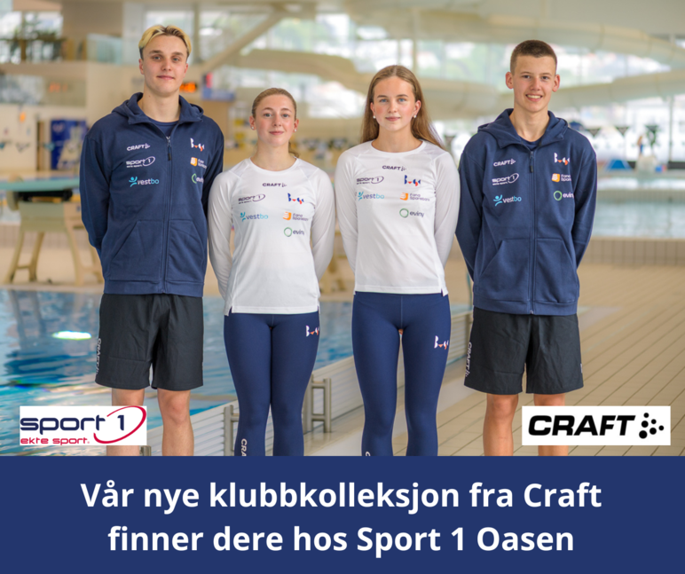 Utøvere i klubb kolleksjonen fra Craft