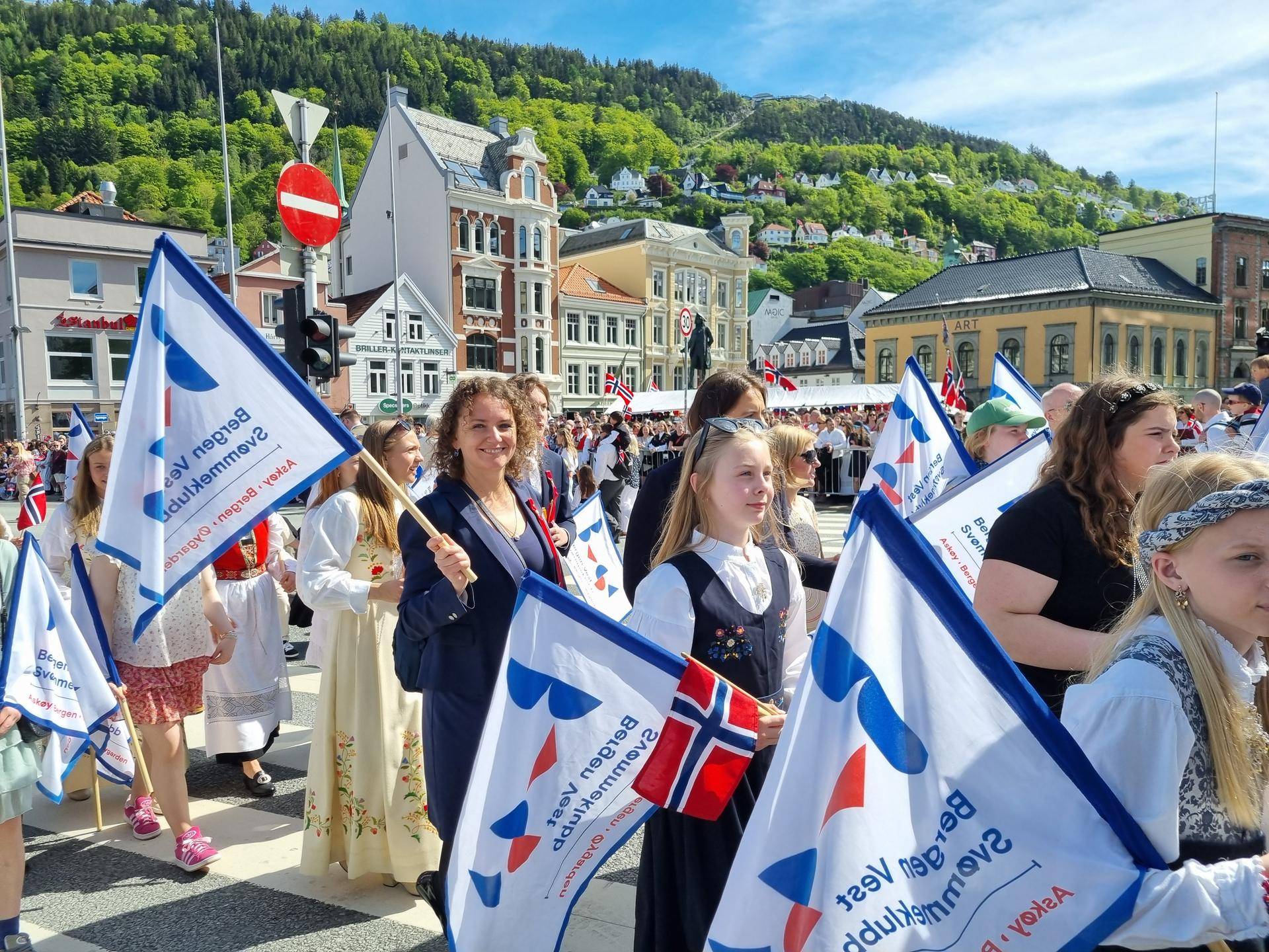 God stemning i Hovedprosesjonen