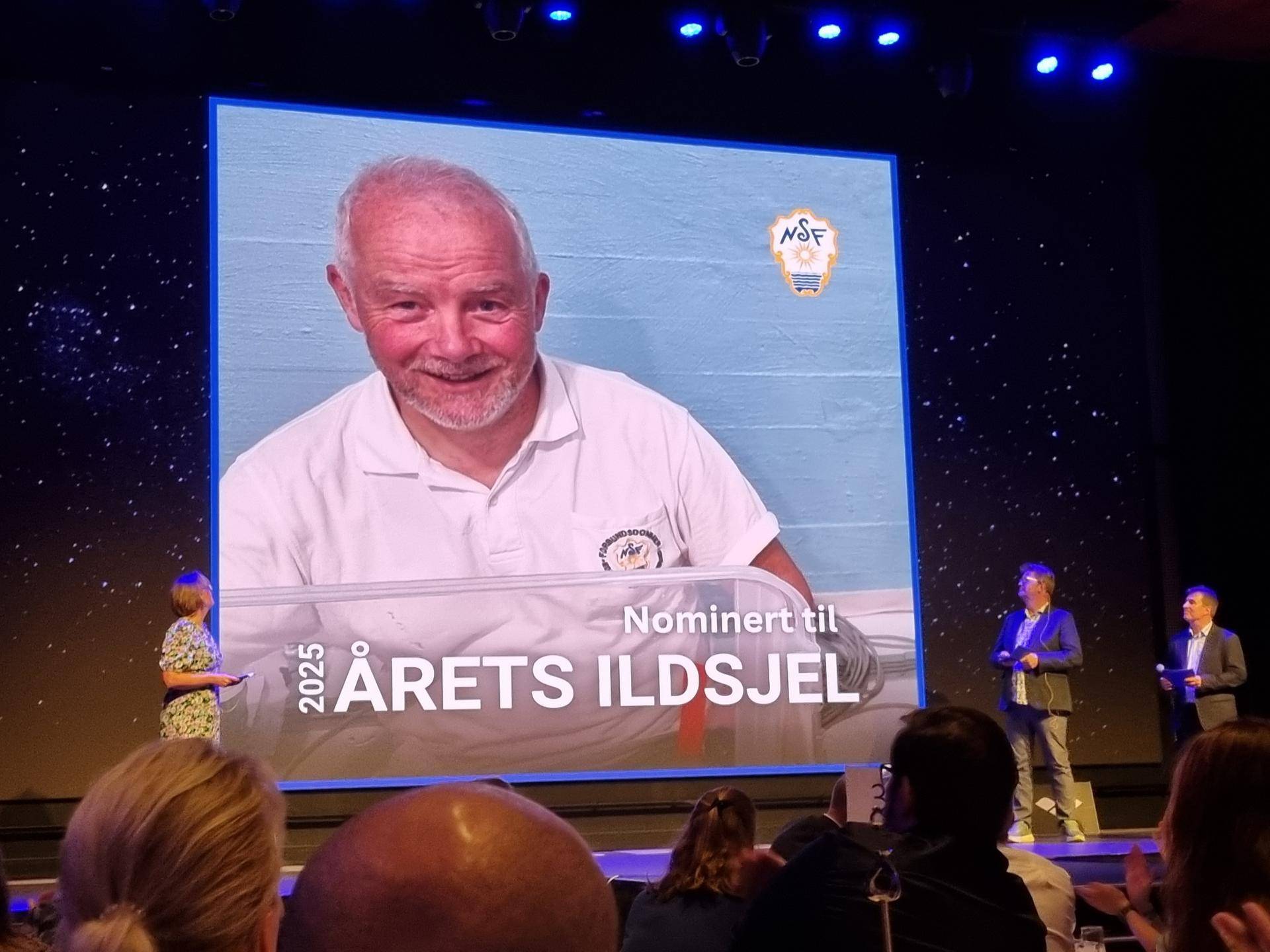 Jan Kenneth Antun var finalist i årets ildsjel