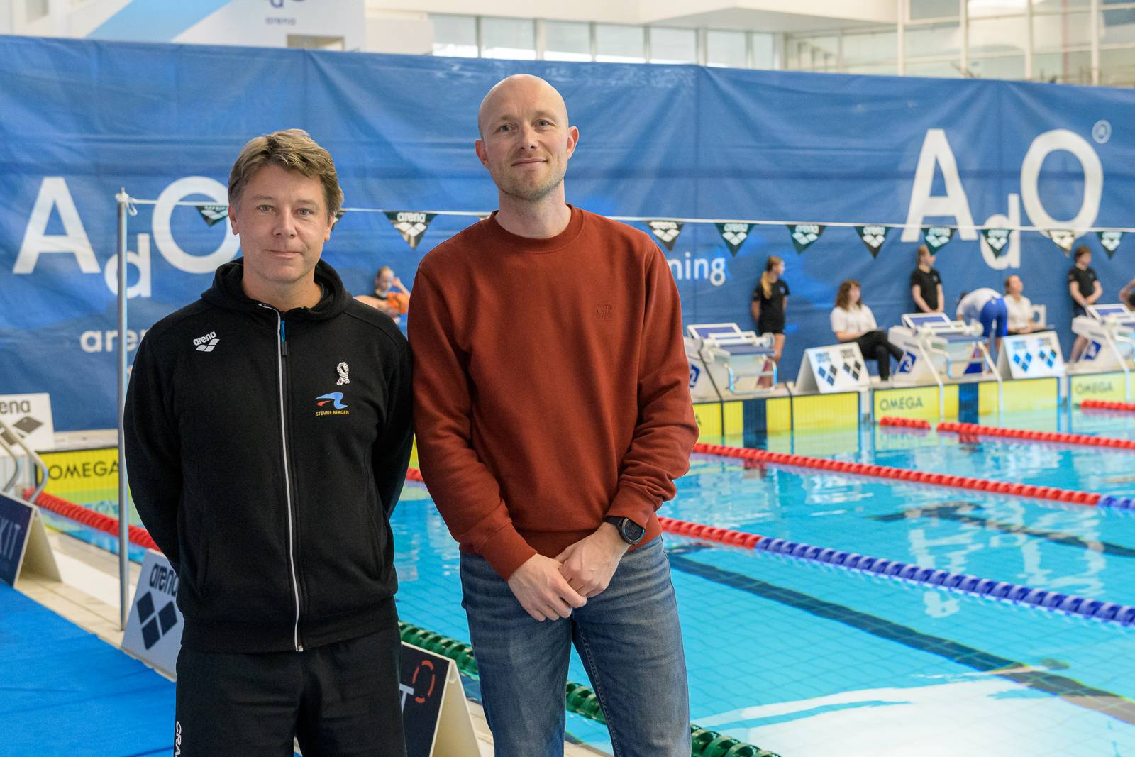 Konserndirektør i Eviny Johannes Namstad Dobson med daglig leder i BVSK Erik Kubon Halvorsen