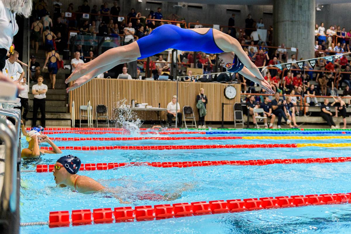 Stafettjentene på Nordsjøstevnet