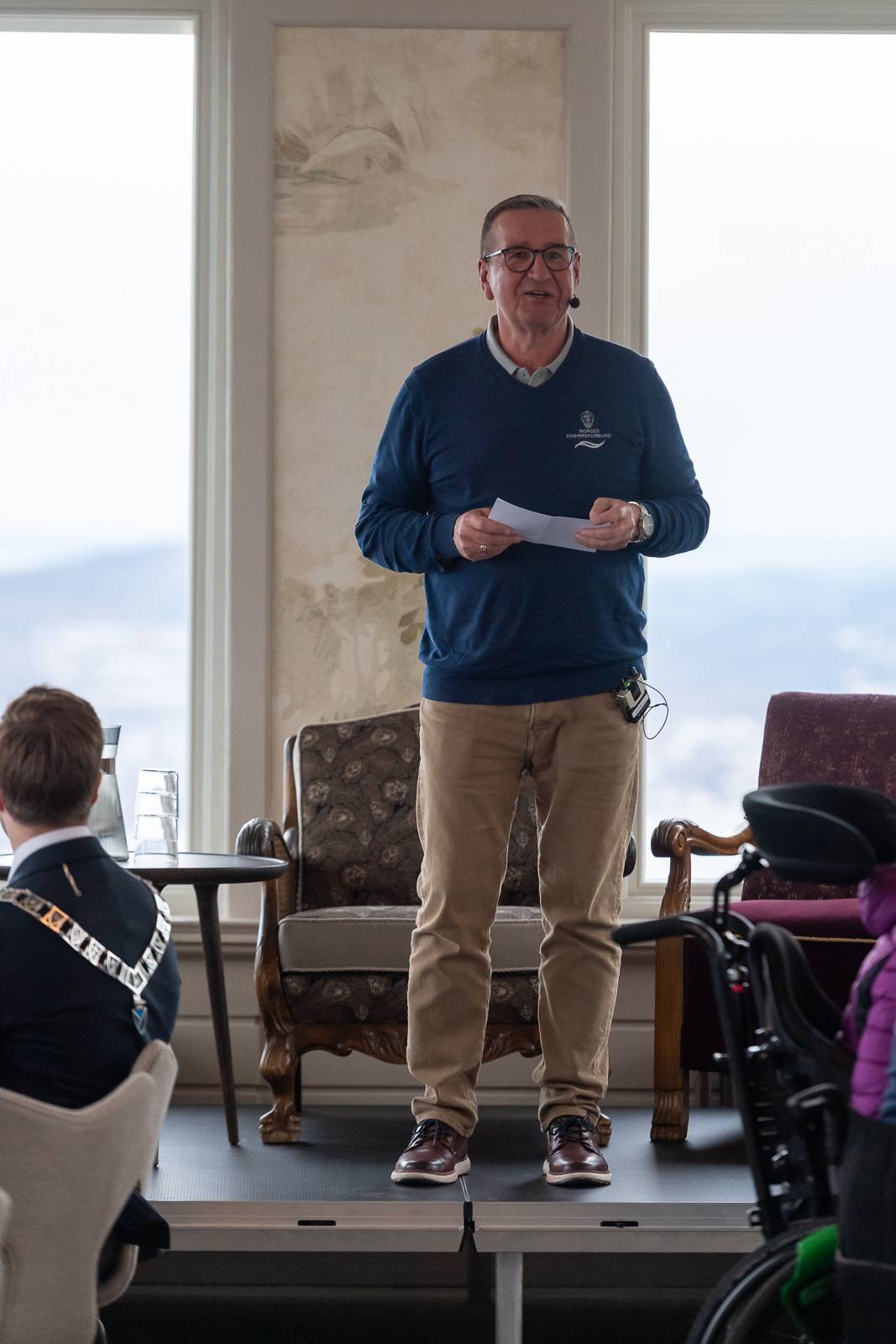 Svømmepresident Cato Bratbakk