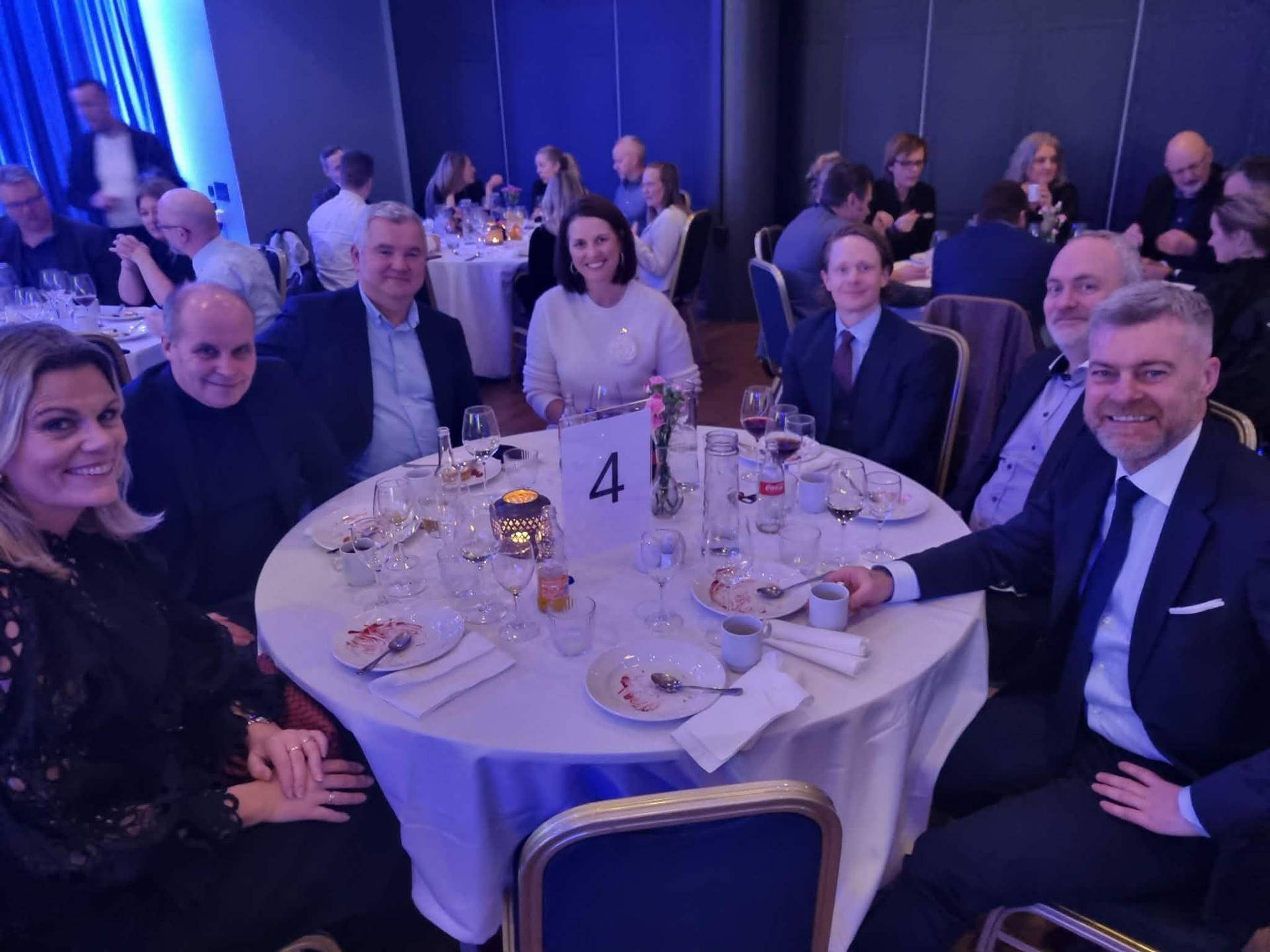 Samarbeidspartnernene ønsket å dele kvelden med oss