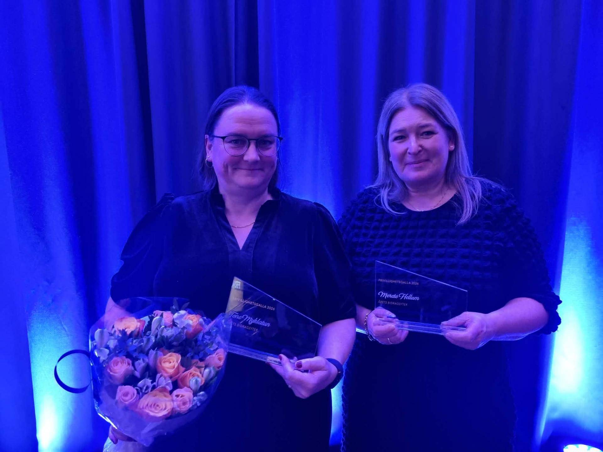 Tone Myklatun og Merethe Hellum