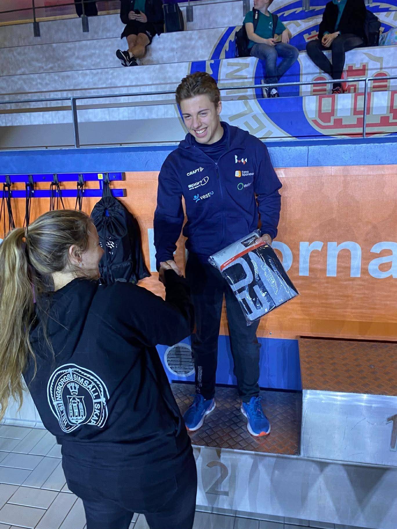 Daniel med nest beste prestasjon på stevnet