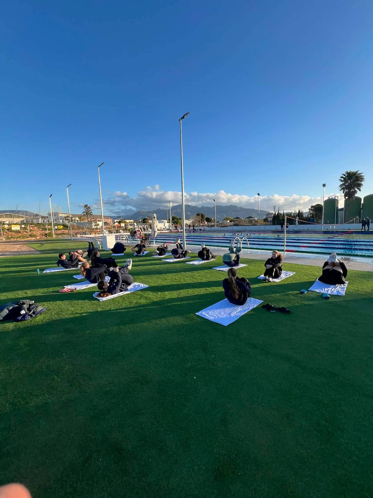 Basistrening på land