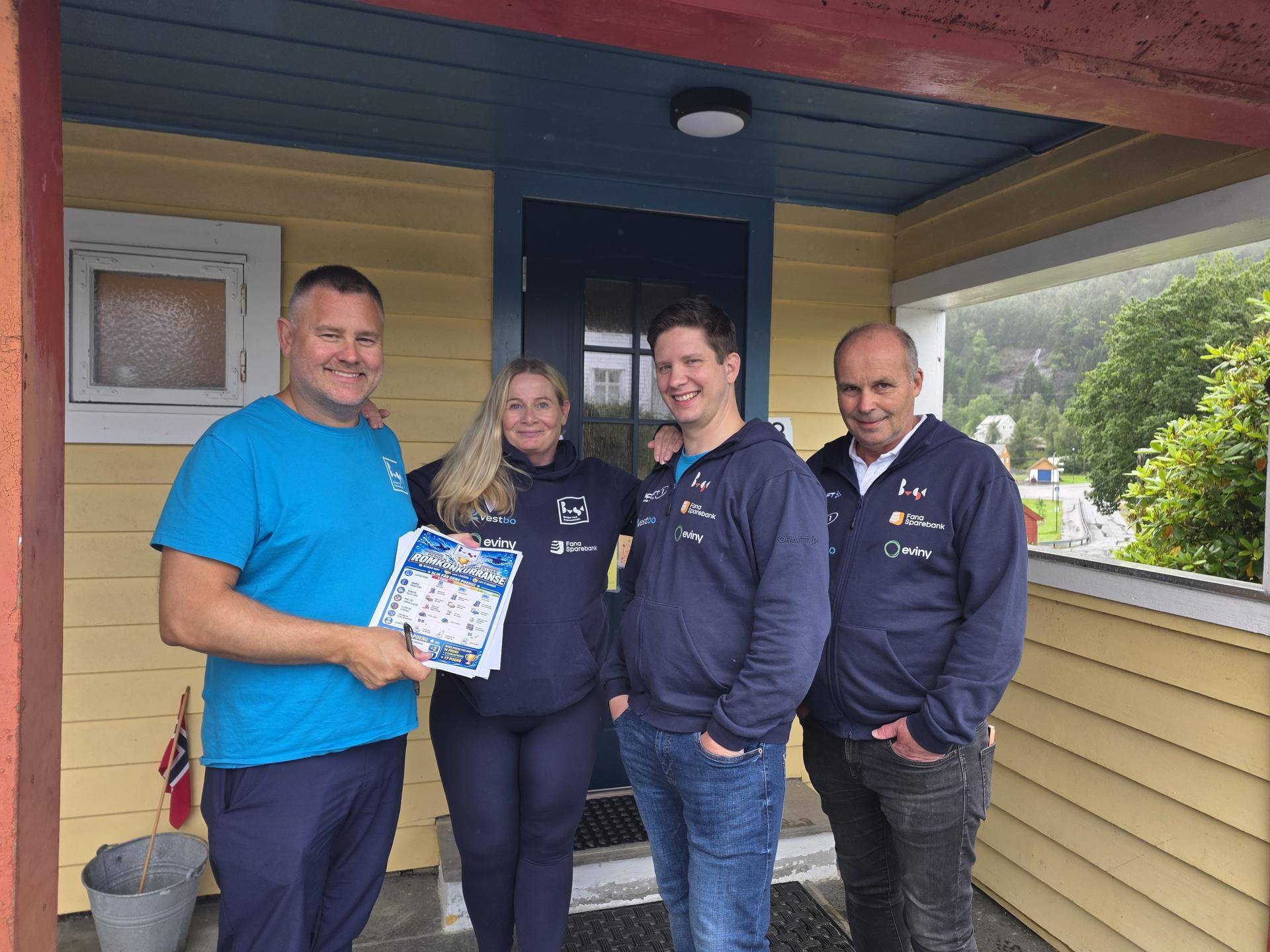 Reiselederne med evalueringsskjema