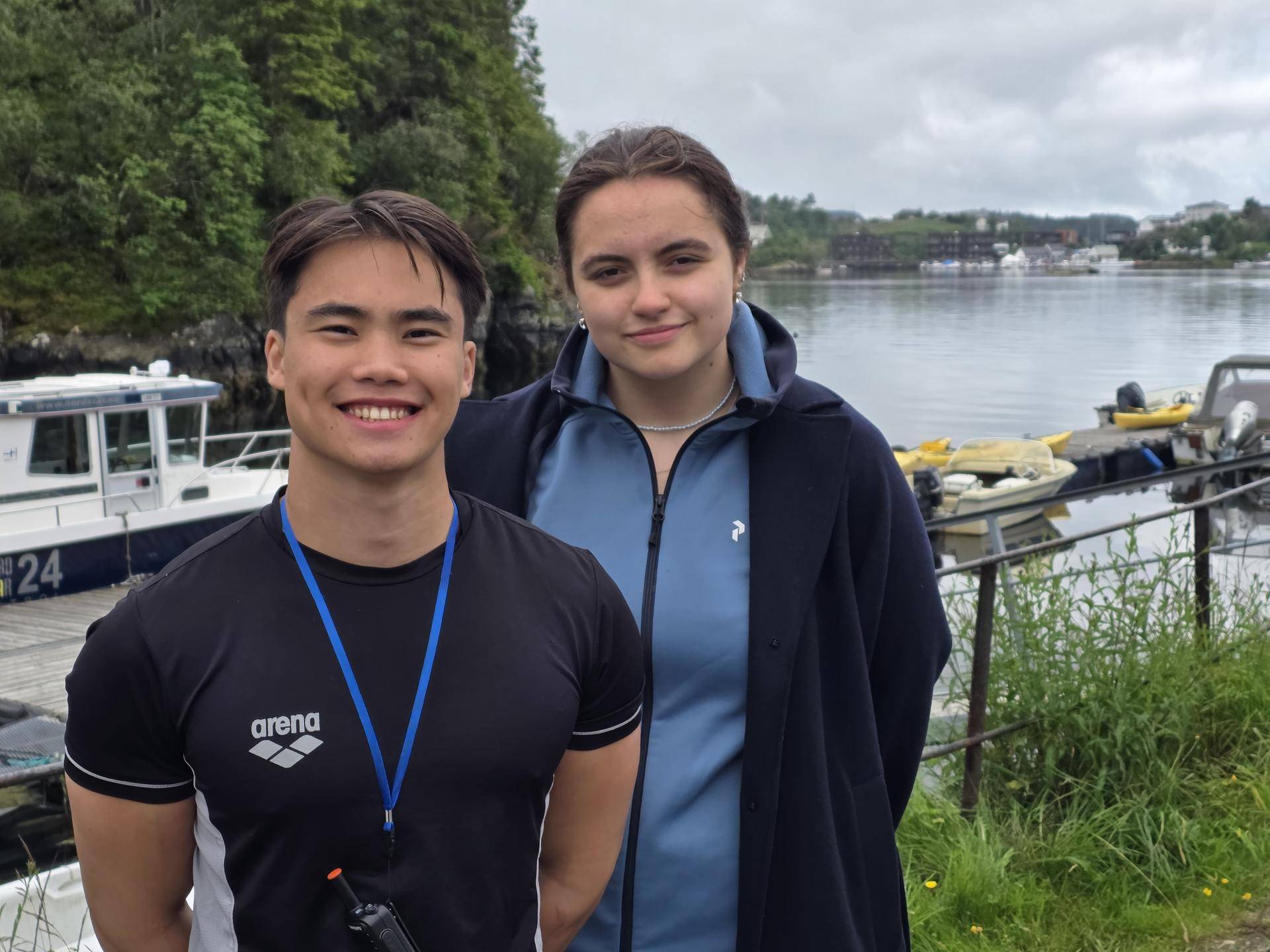 Alexander Kouji Bajo og Rebekka Kvaal