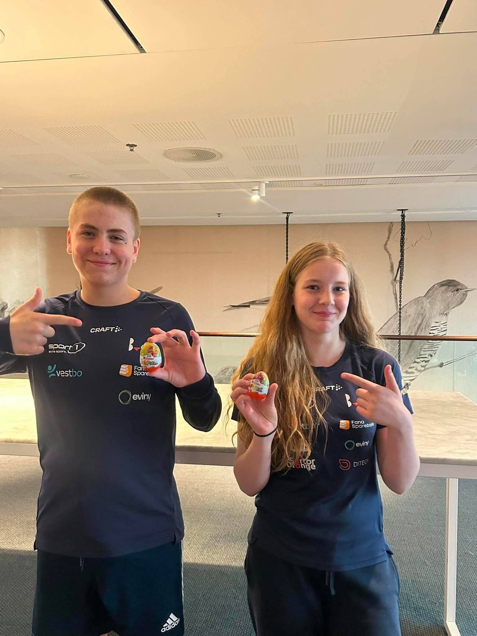 Kinderegg til Marko og Sophia