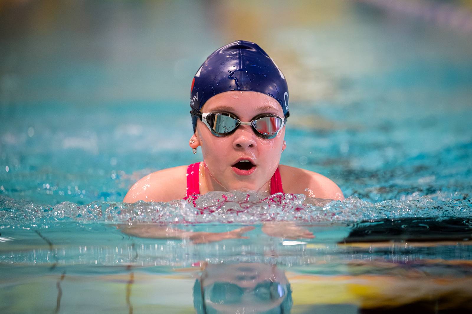 Flott innsats på 50 m bryst