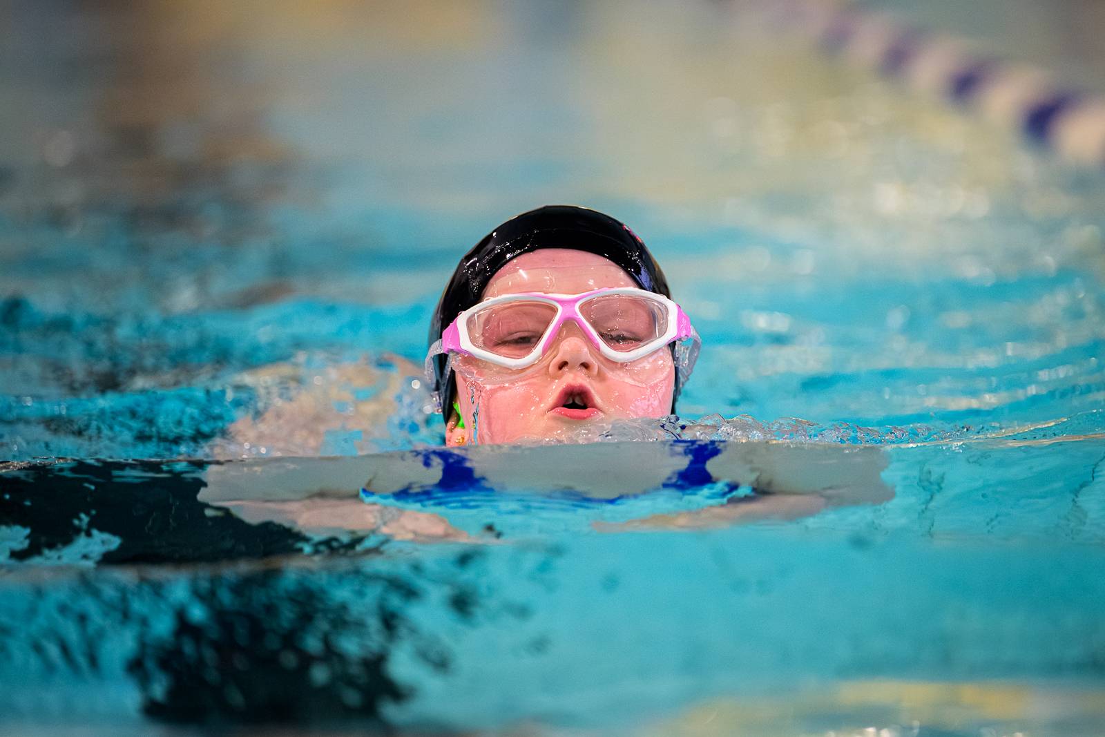 Flott innsats på 50 m bryst