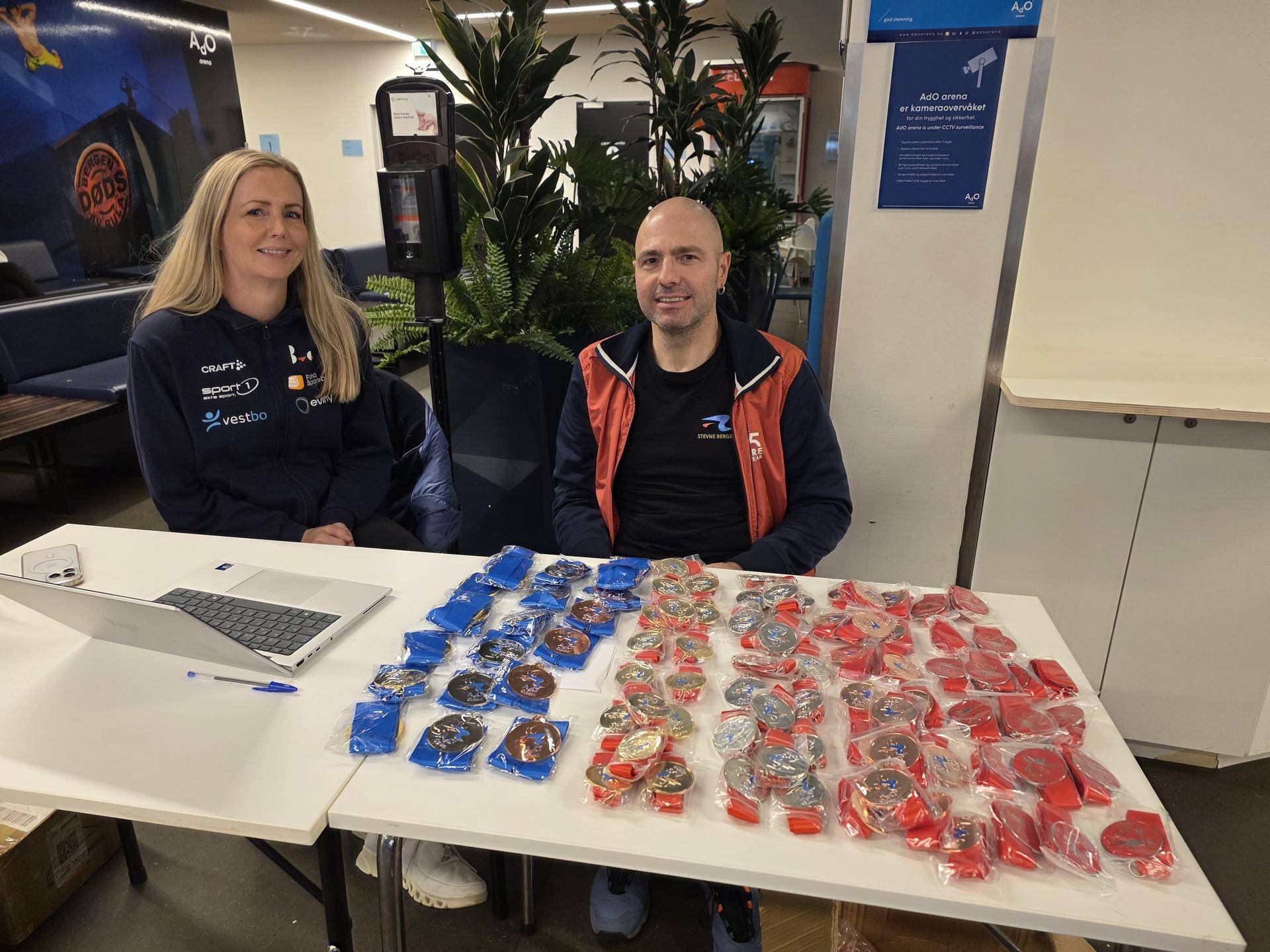 Christine og Rumen hadde full kontroll på medaljene