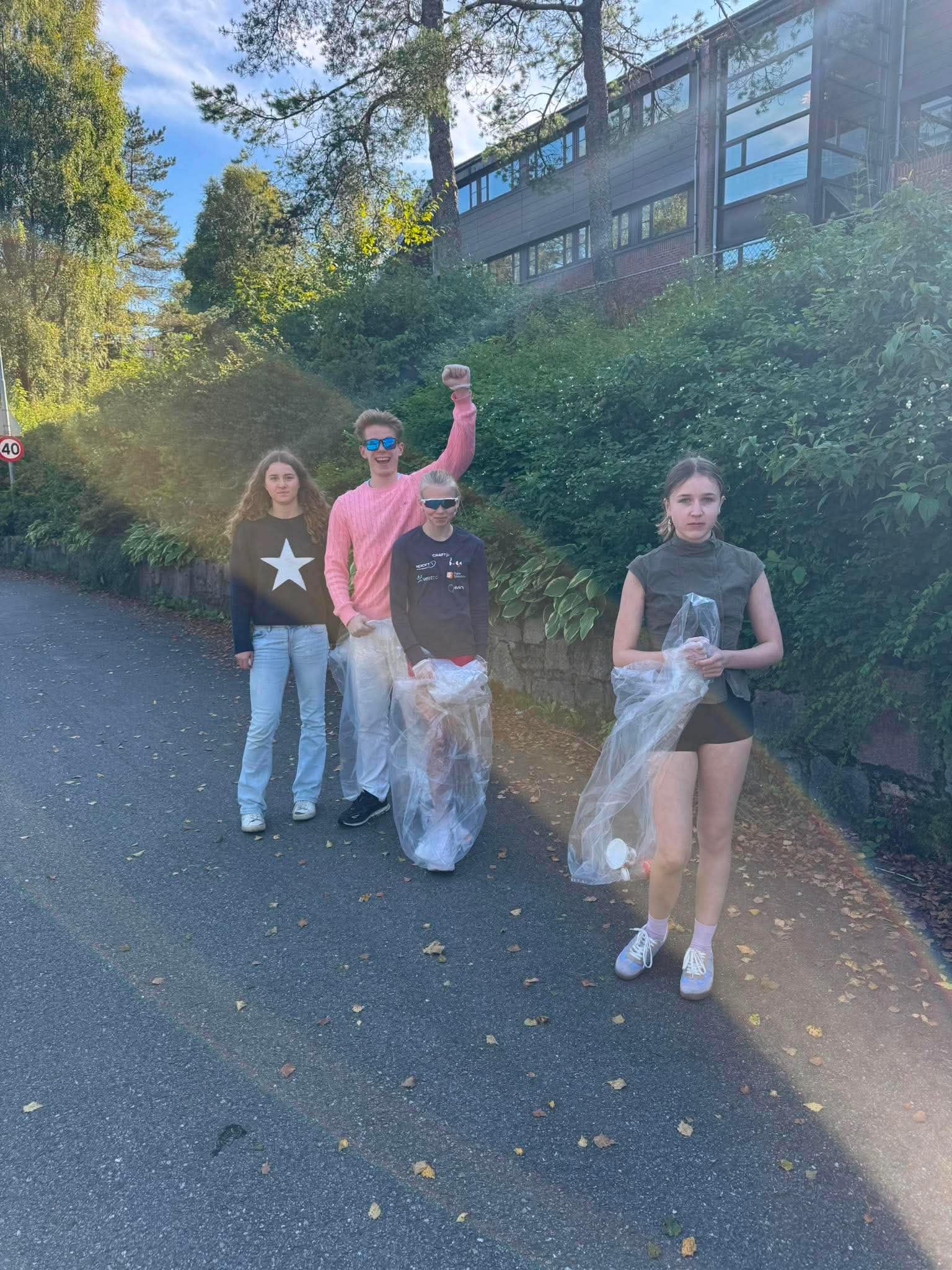 Flott humør på Plastdugnaden