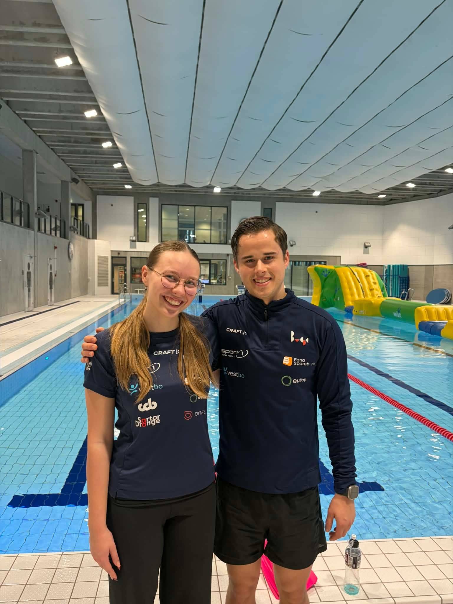 Trenerteamet Katerina og Joakim