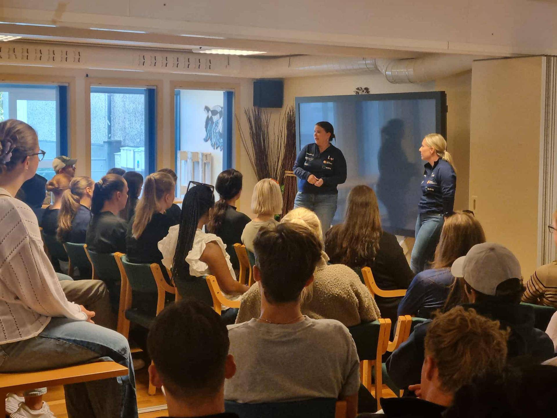 Gjengen som deltok på Førdesprinten