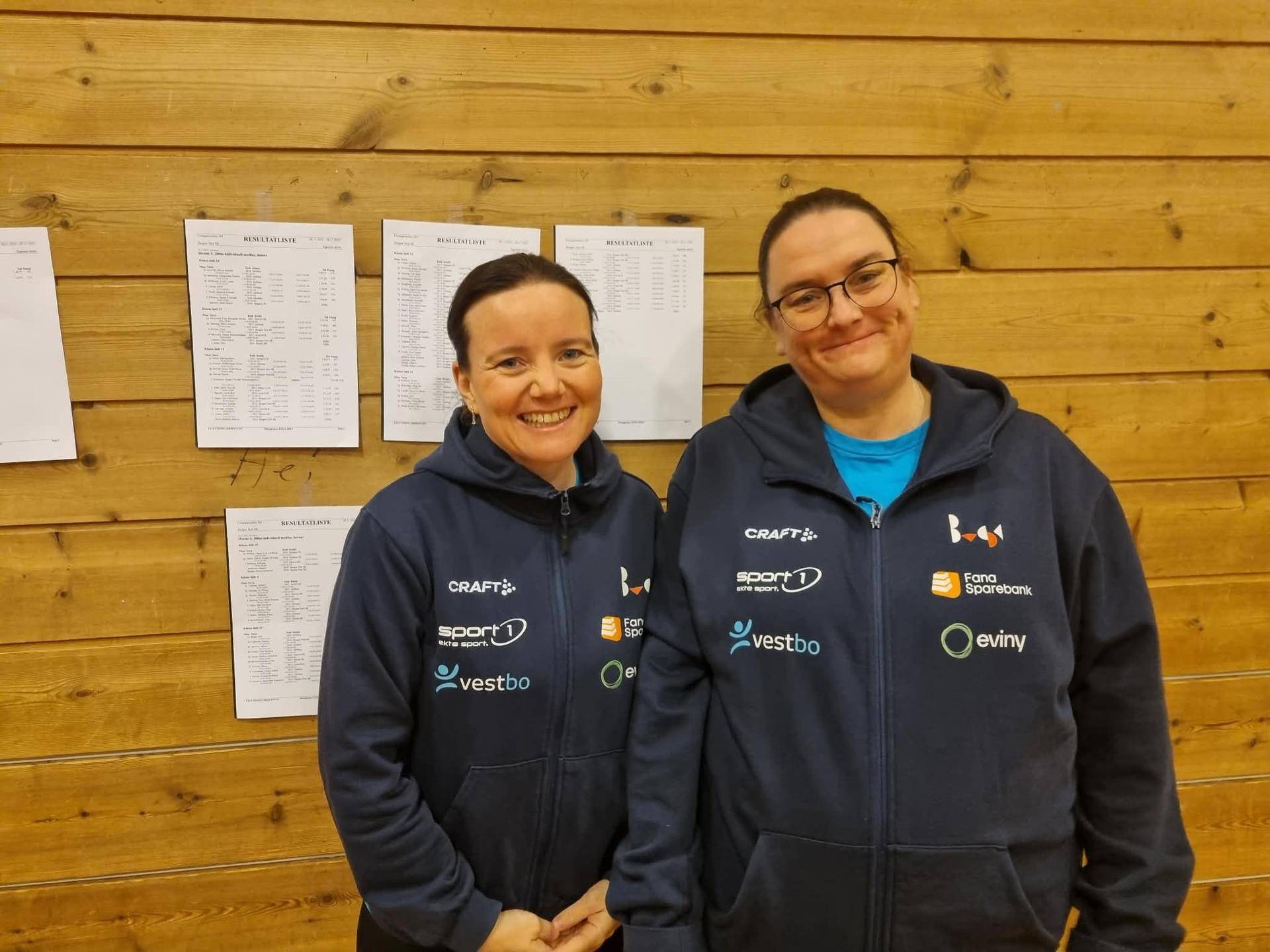 To av våre frivillige - Hege og Tone