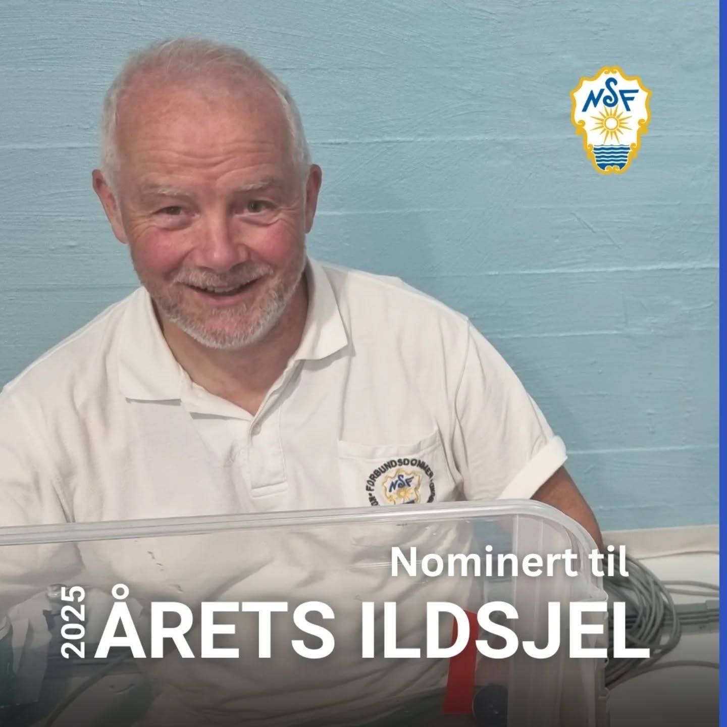 Bilde av Jan Kenneth Antun som finalist til Årets ildsjel
