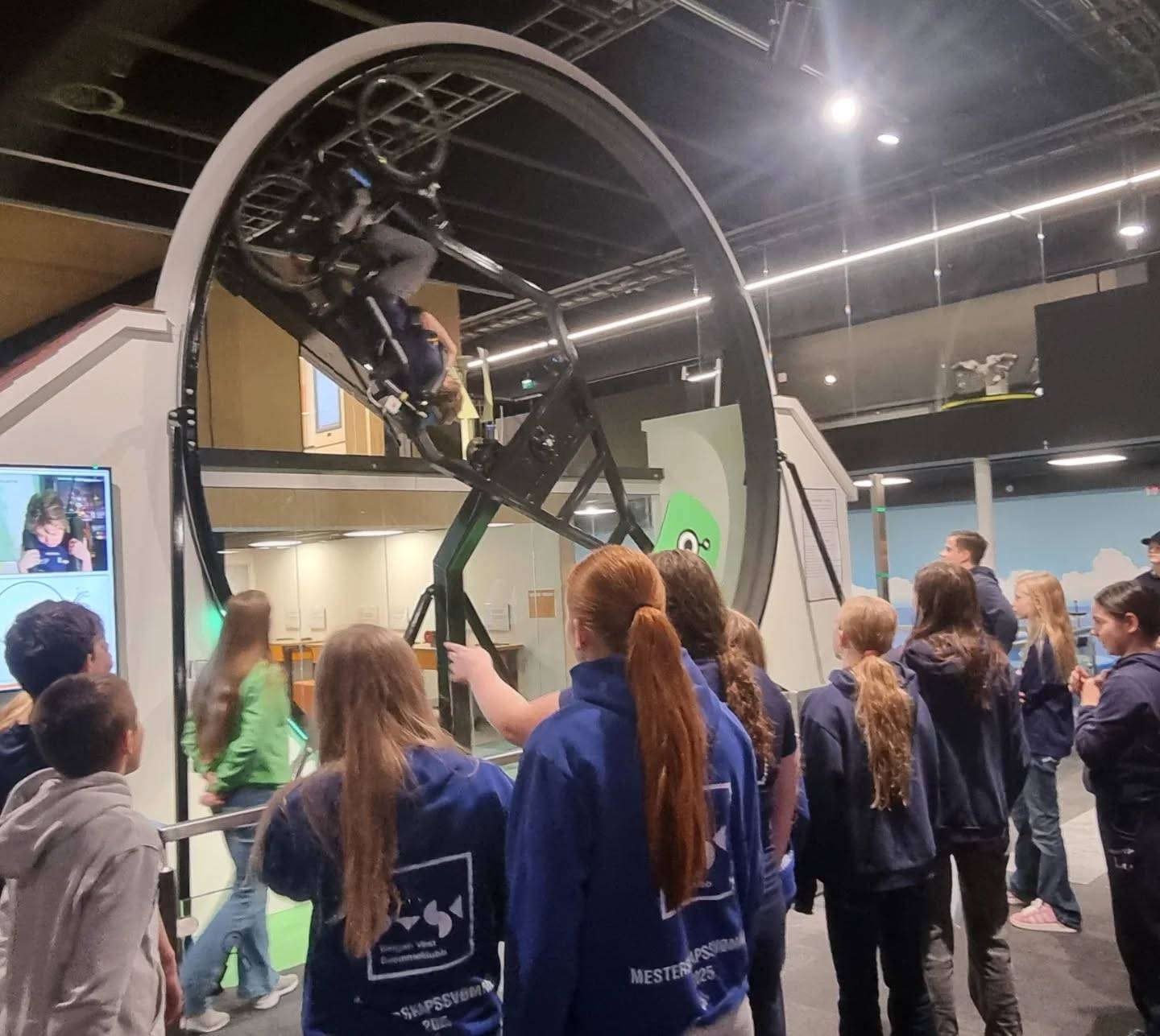 Utøverne fikk teste seg skikkelig