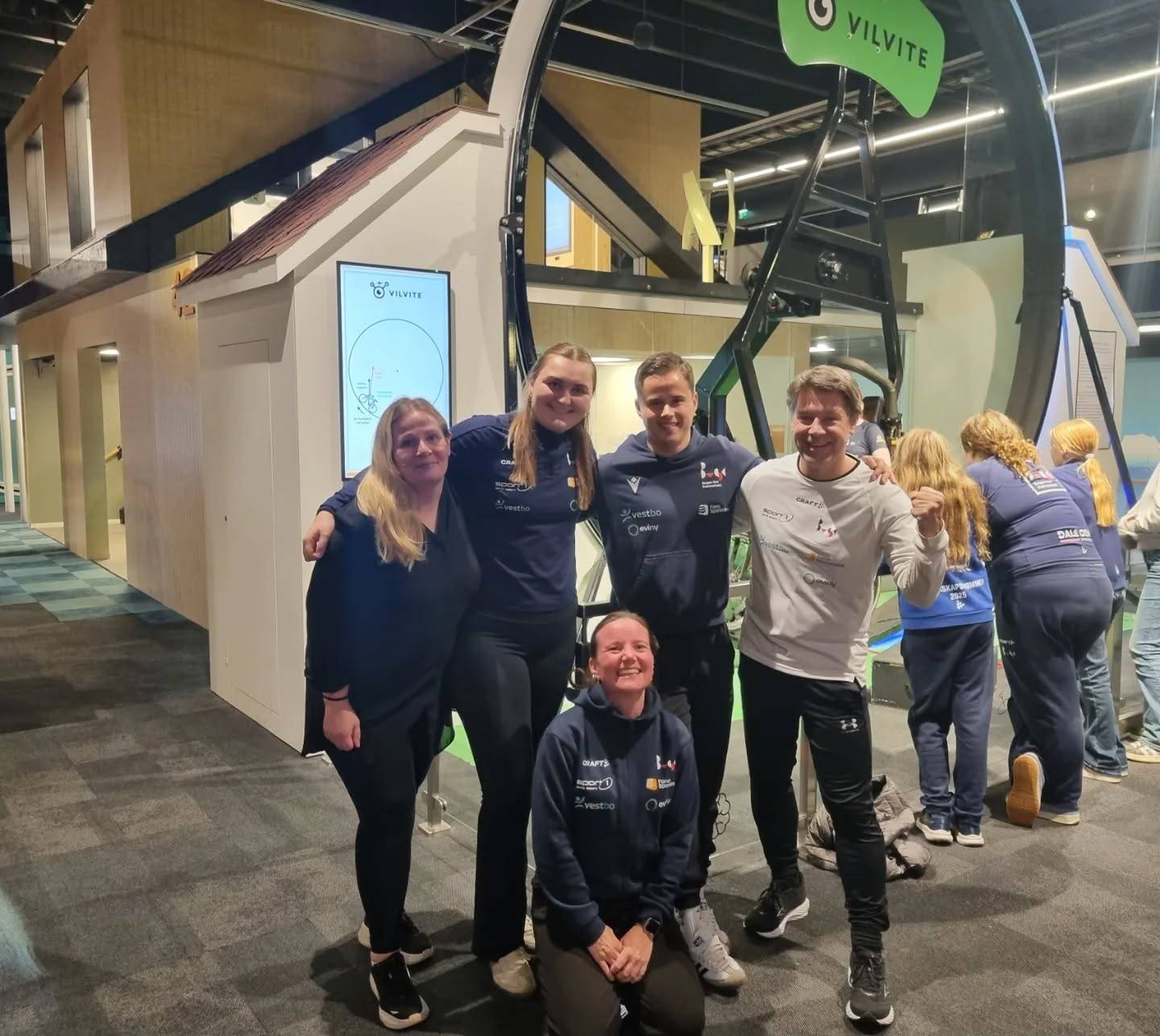 De voksne som var heldig å fikk være med