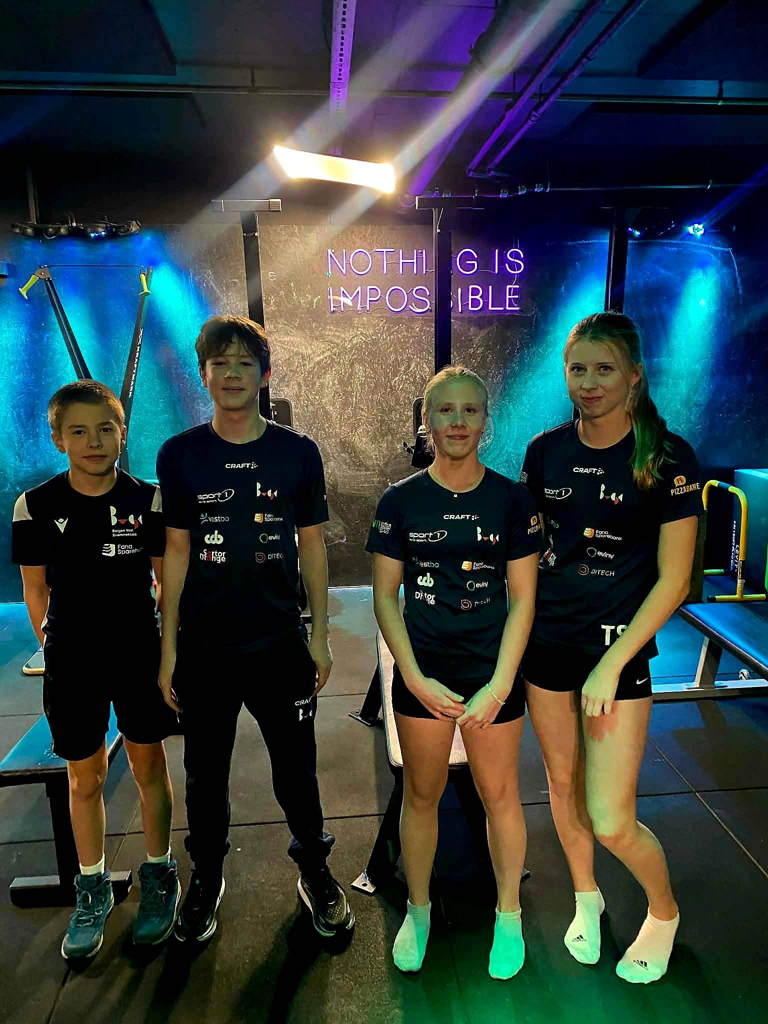 Utøvere på styrketrening