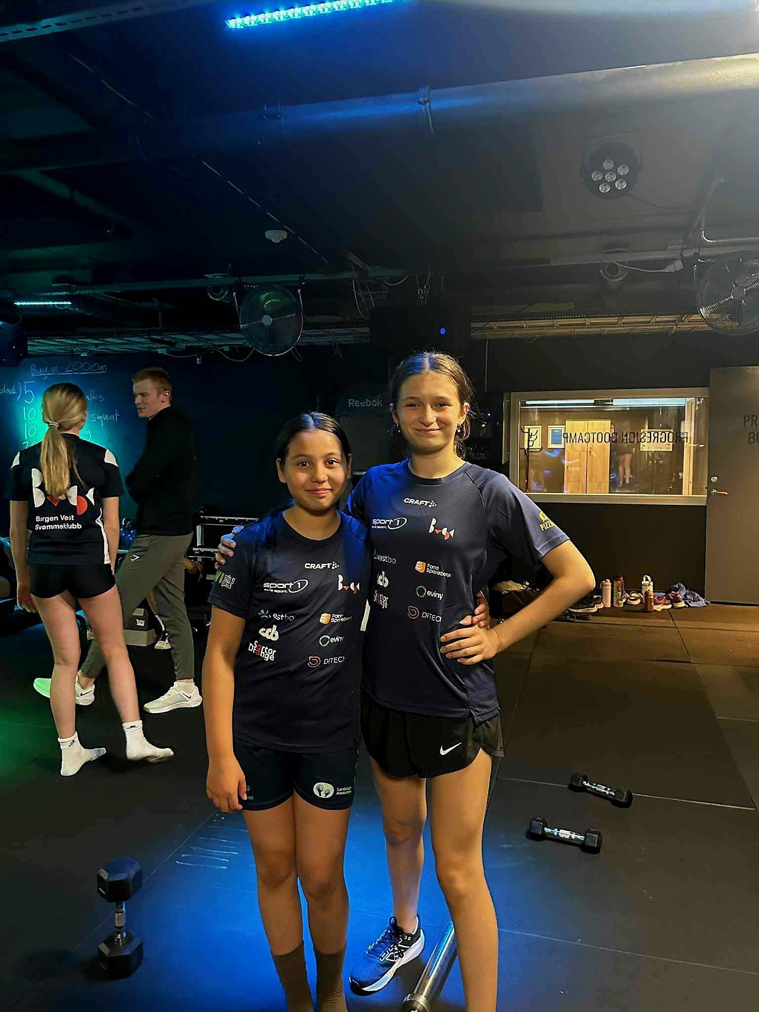 Utøvere på styrketrening