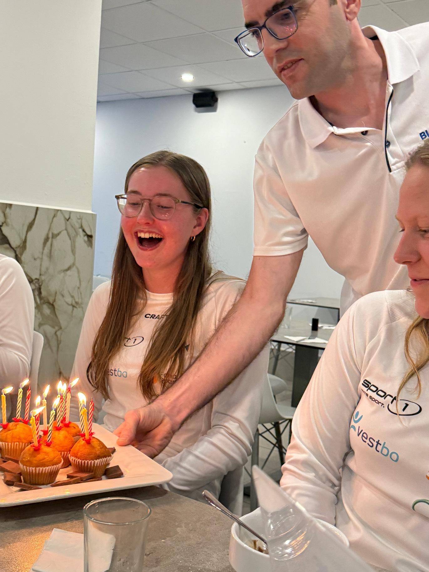 Bursdagsfeiring for Emma