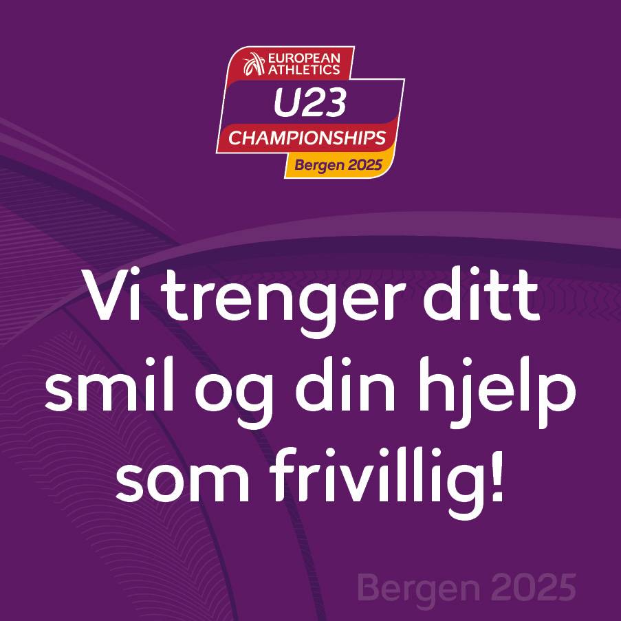 EM U23 trenger frivillige