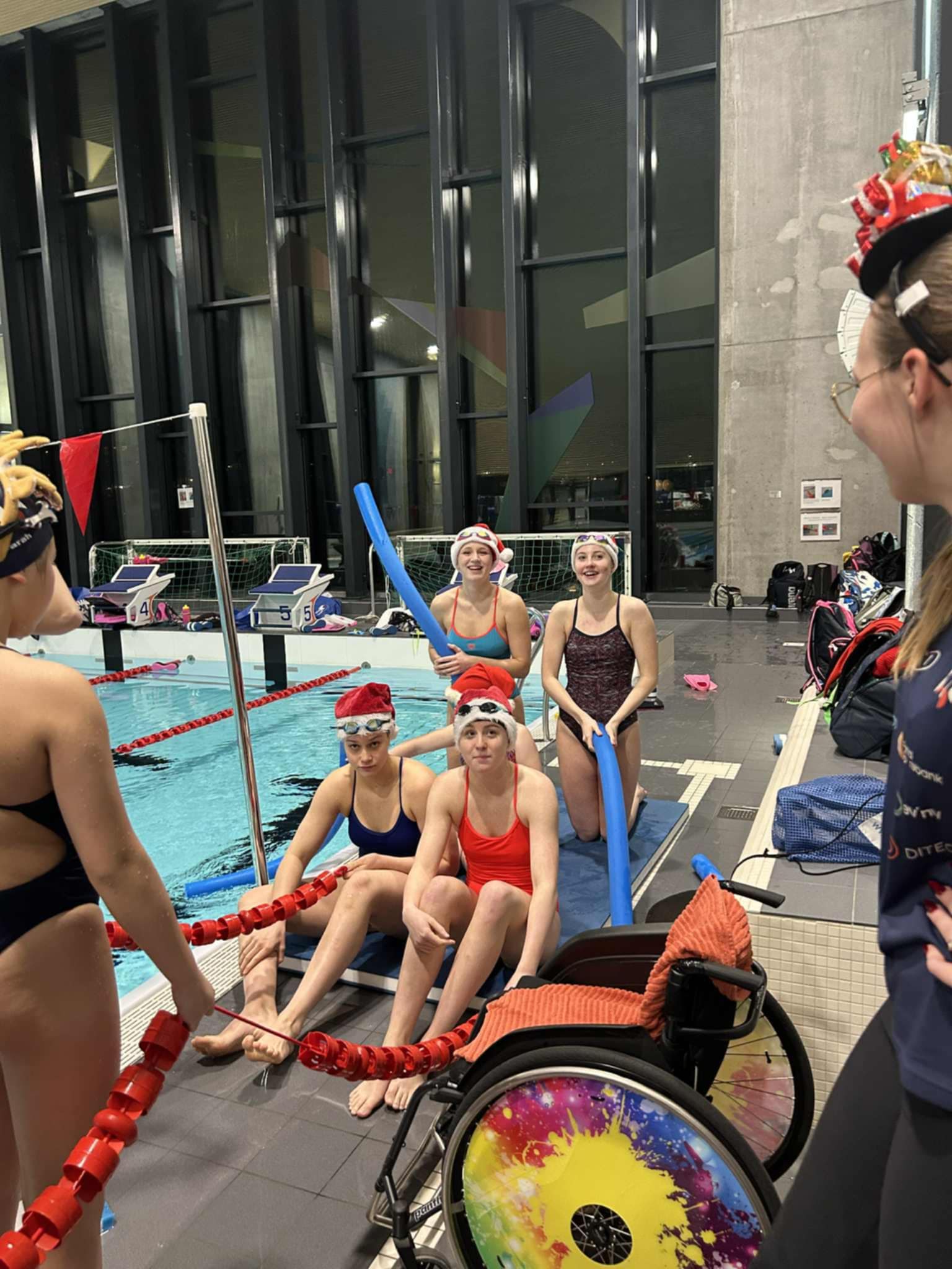 Jentene klare for julestafett