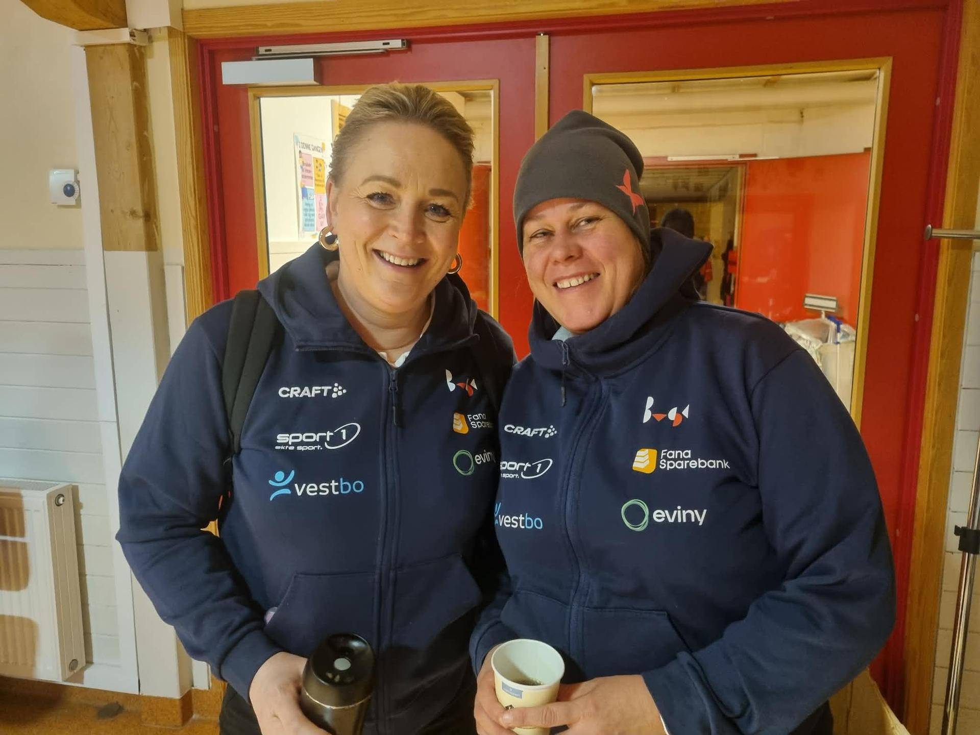 Maren og Inta selvsagt på plass