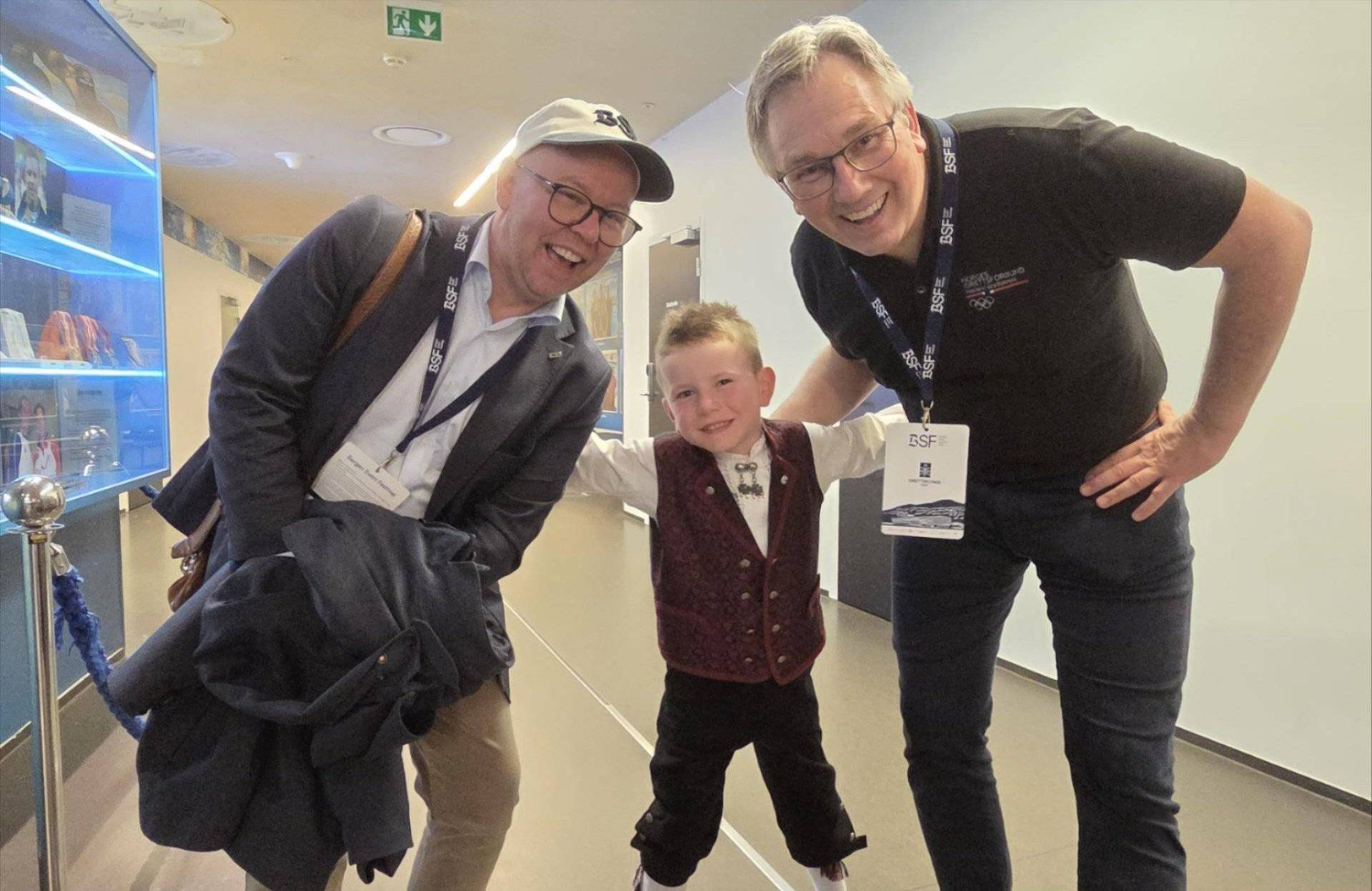 Arve, Kornelius og Ronny