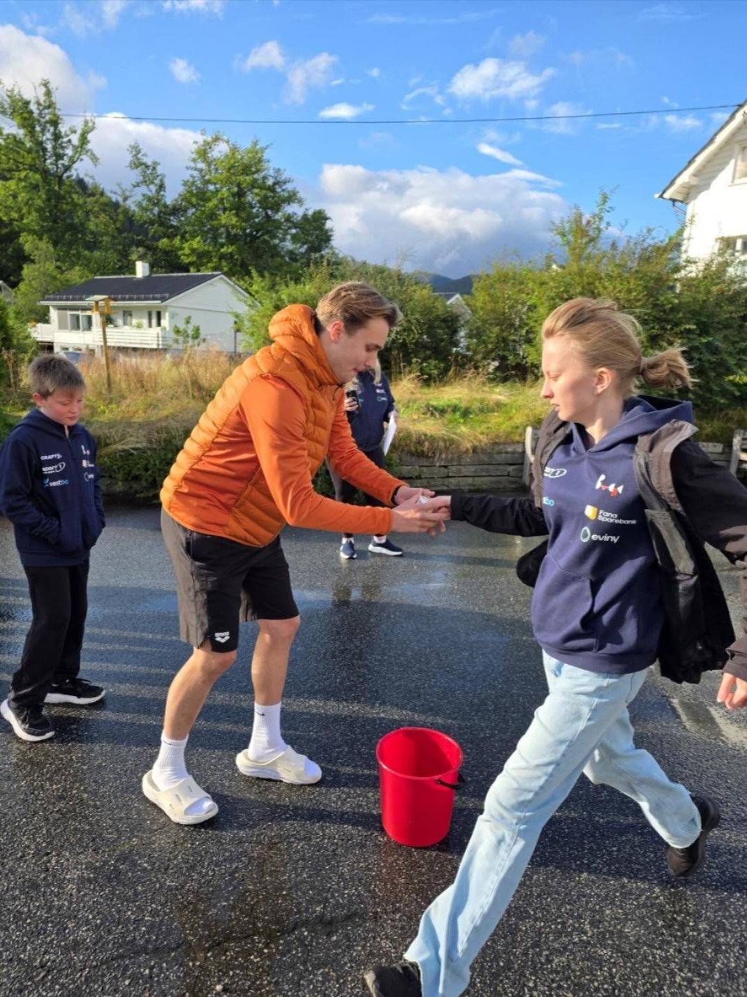 Artige lag oppgaver stod på programmet