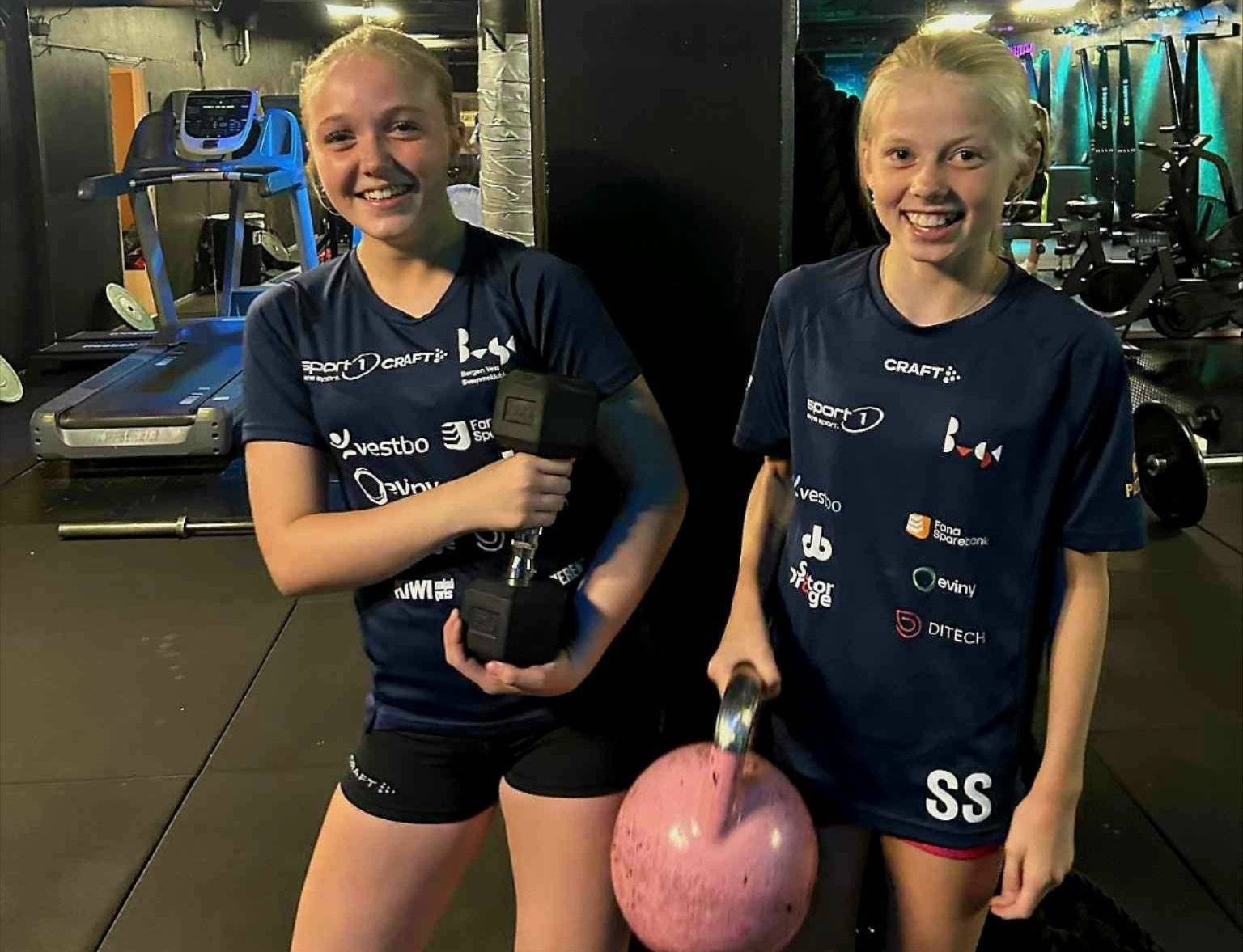 Frida og Synne hos Progresjon