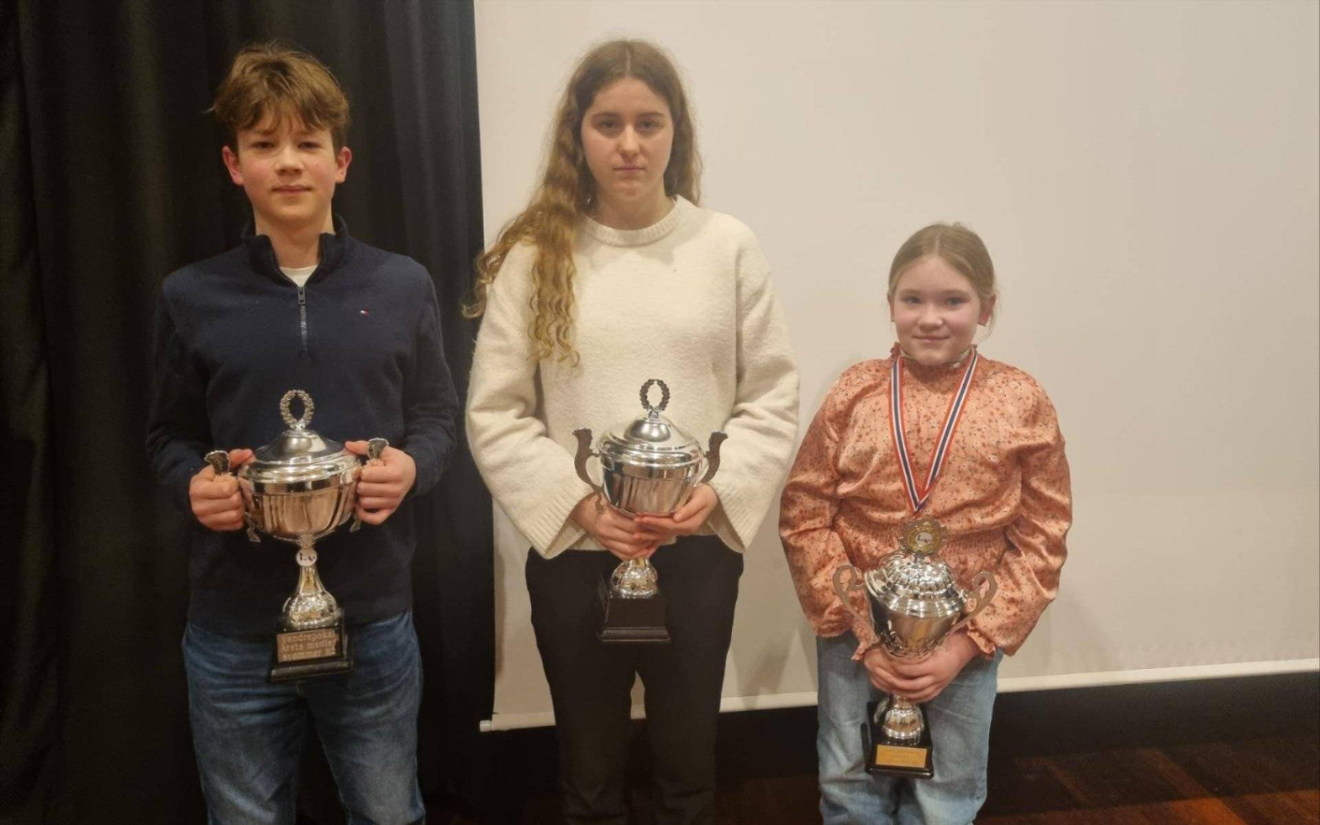 Marius, Selene og Edith Marie