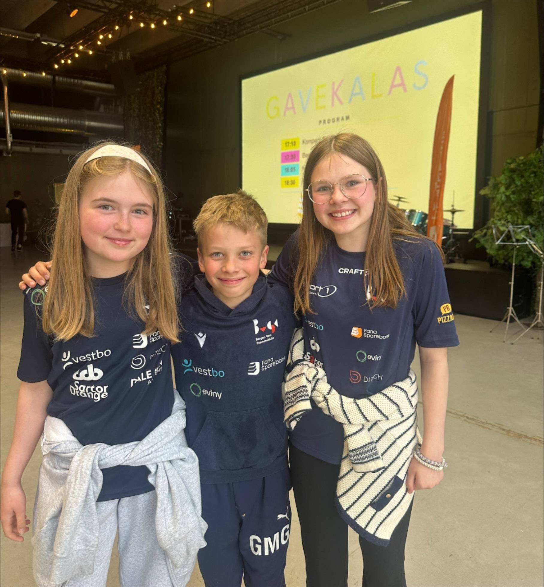 BVSK utøvere på gavekalas