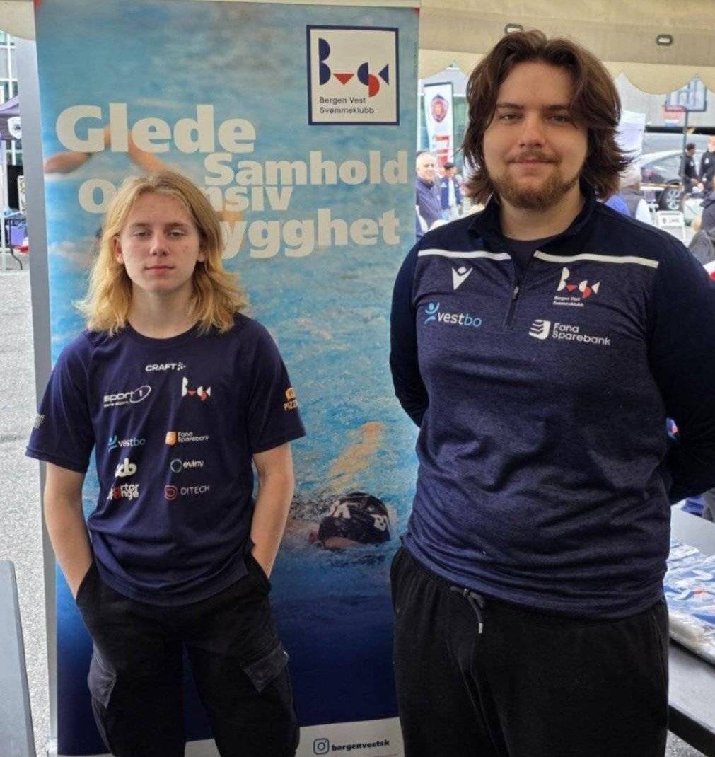 Thor og Danielius på stand