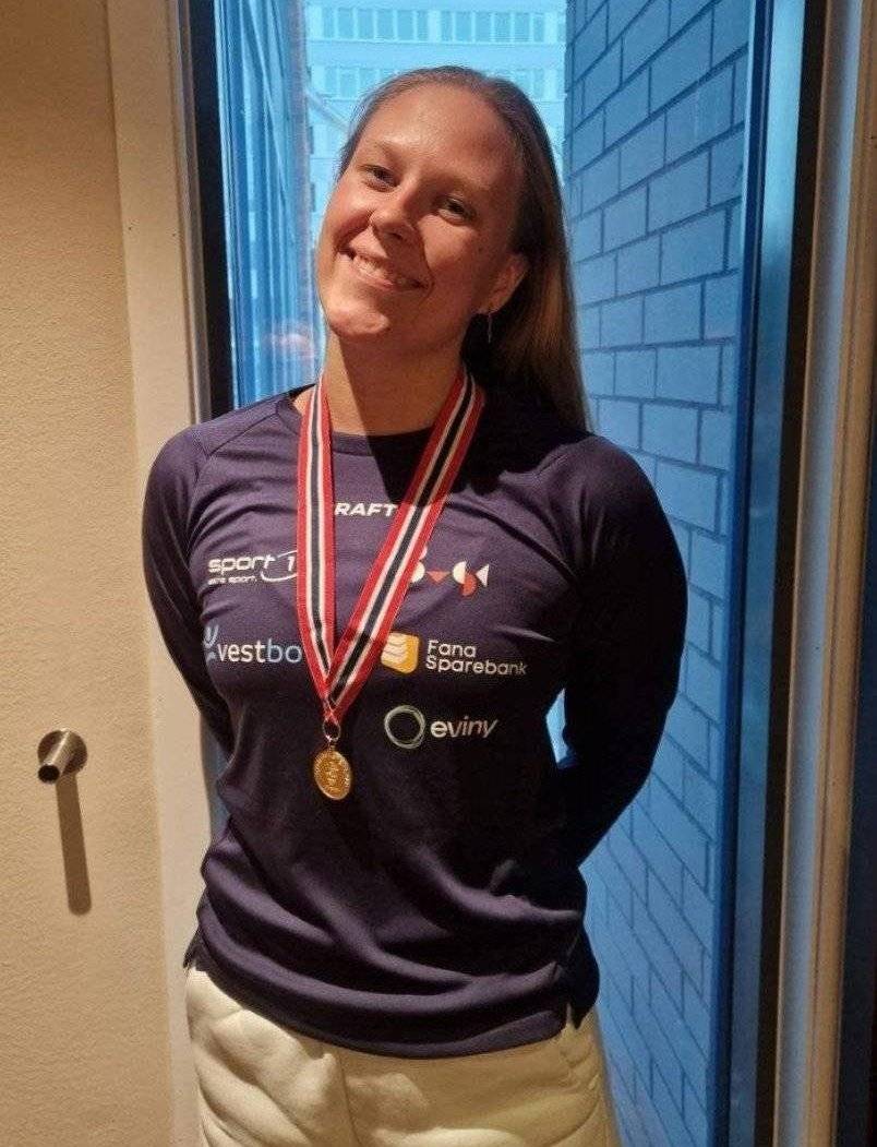 Samanta med NM tittel