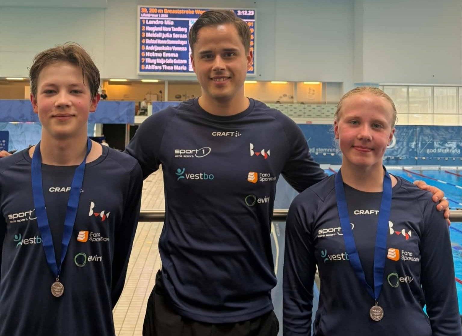Joachim med Marius og Martine