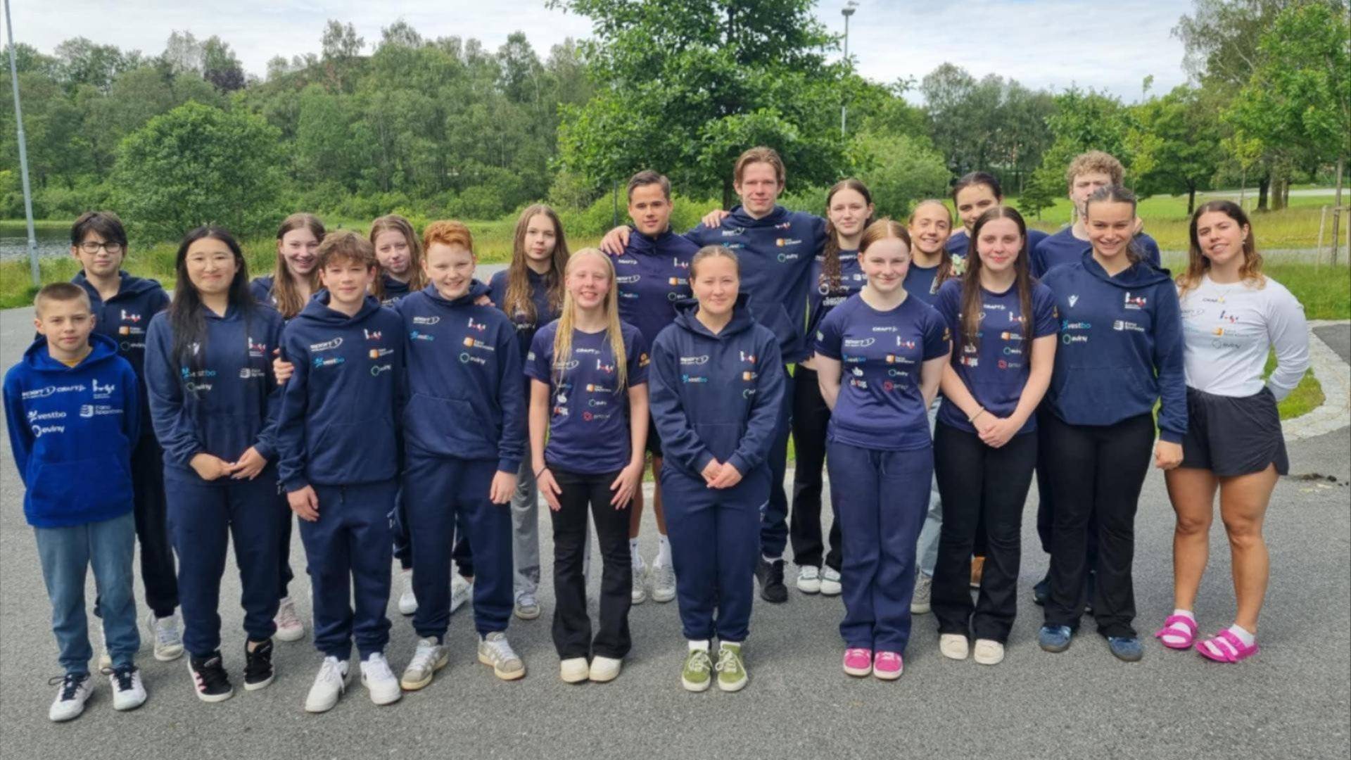 Gjengen vår som deltok i SPIF Stockholm - Summer Cup