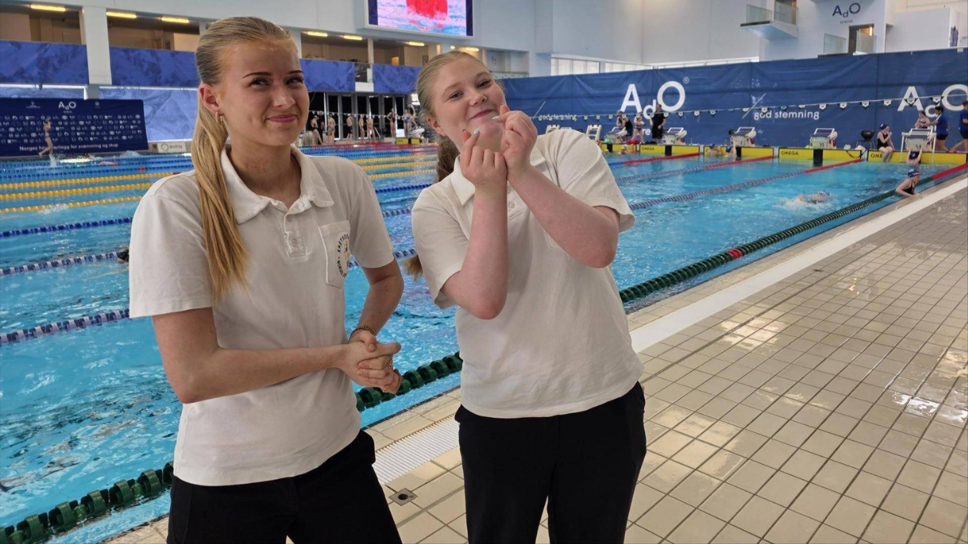 Marie og Sarah er to herlige unge dommere