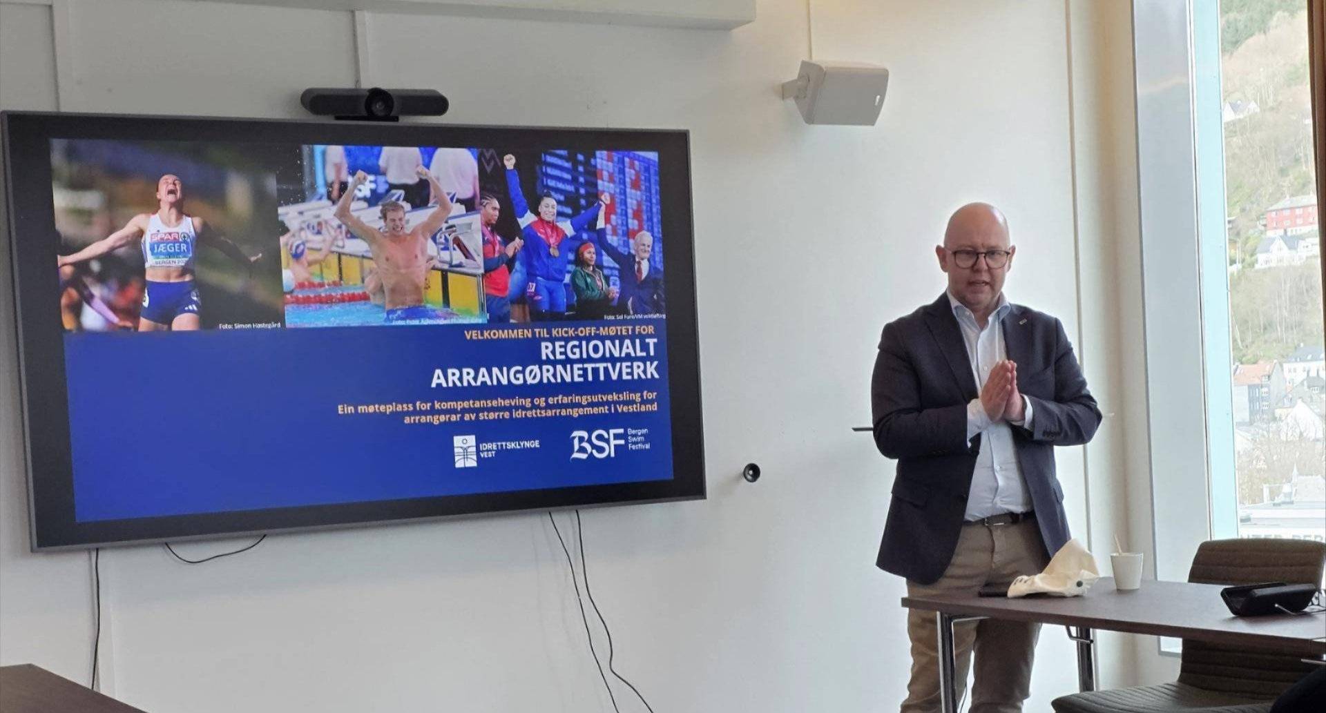 Arve Lindgren fra Visit Bergen