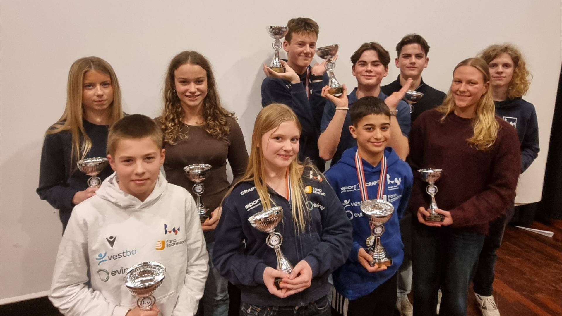 Prisvinnere på årsfesten