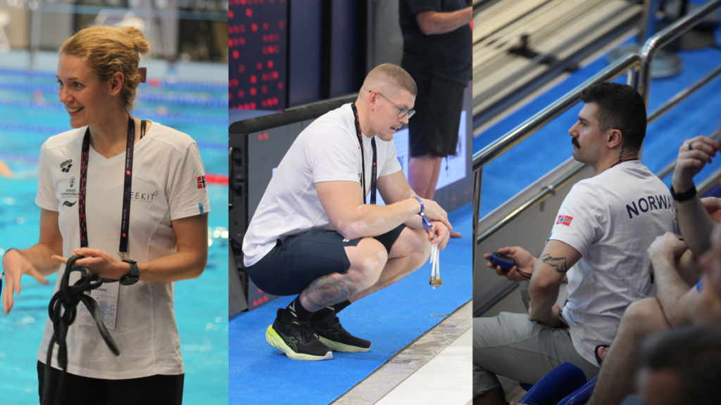 Erik Dorch og trenerne